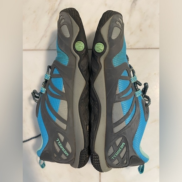 Merrell, Size 9, Sea Shore, hiking shoe, outdoor active grippy comfortable wide - Picture 8 of 10